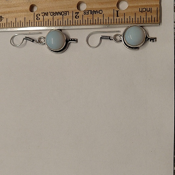 Solar quartz and opal lite set 925 stamped - Picture 3 of 6